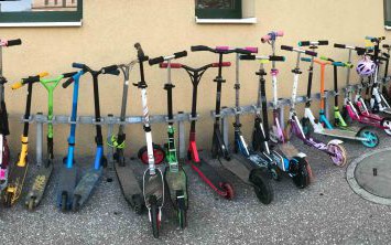 Scooter Kurse an Volksschulen in Graz