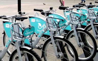 Öffentliches Fahrradverleihsystem Nextbike Klagenfurt