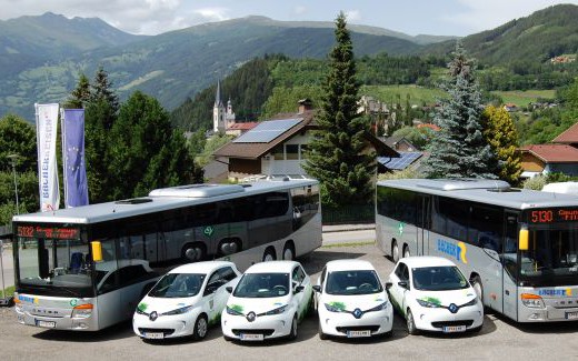 E-Mobiles Lieser- und Maltatal